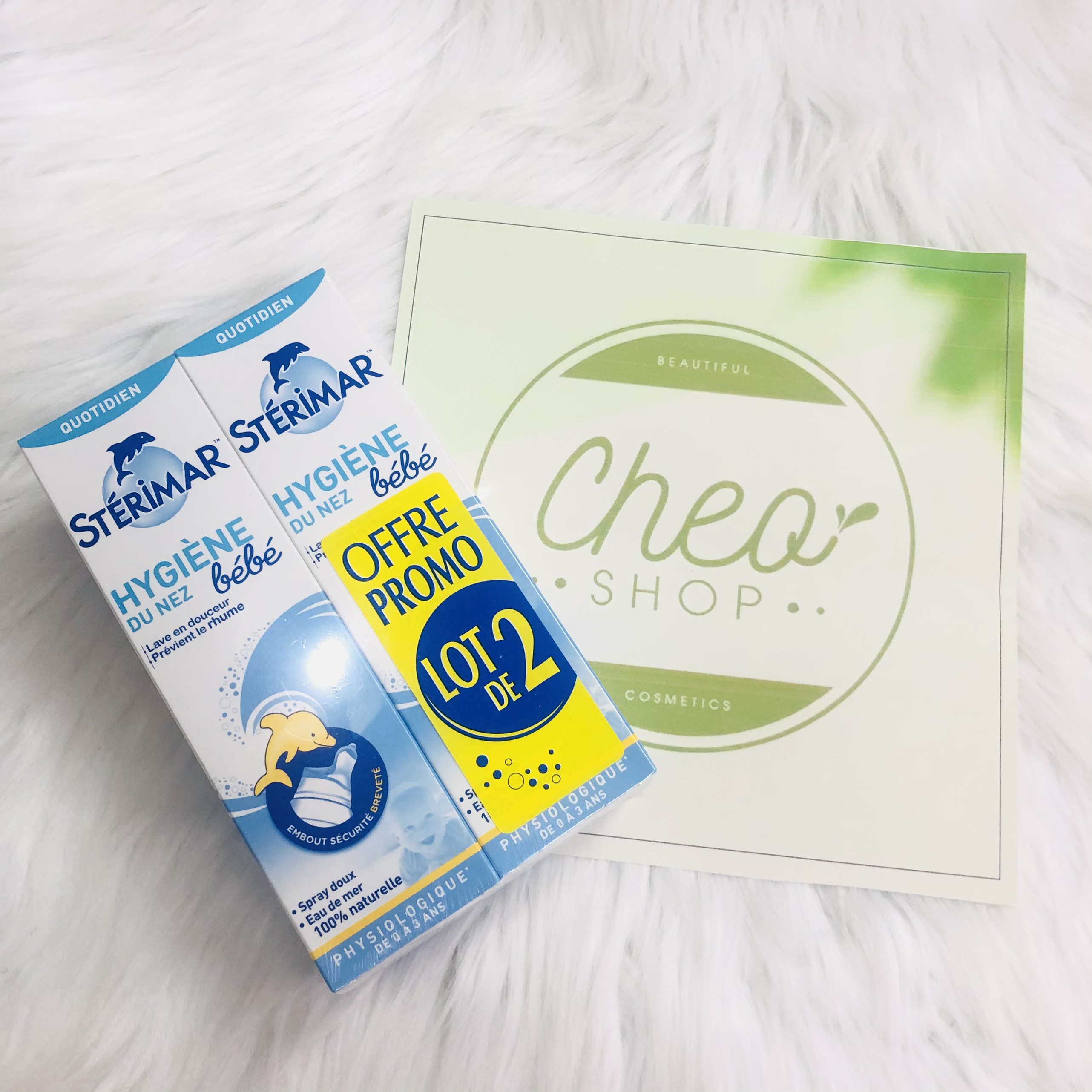 [HCM]Xịt mũi muối biển cá heo Sterimar 100ml loại thường