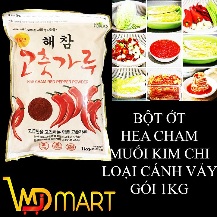 Bột ớt heacham hàn quốc loại cánh làm kim chi
