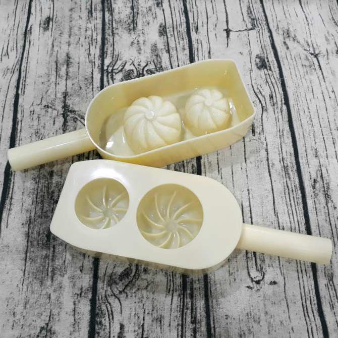Khuôn bánh bao 2 bánh 6cm và 4.5cm