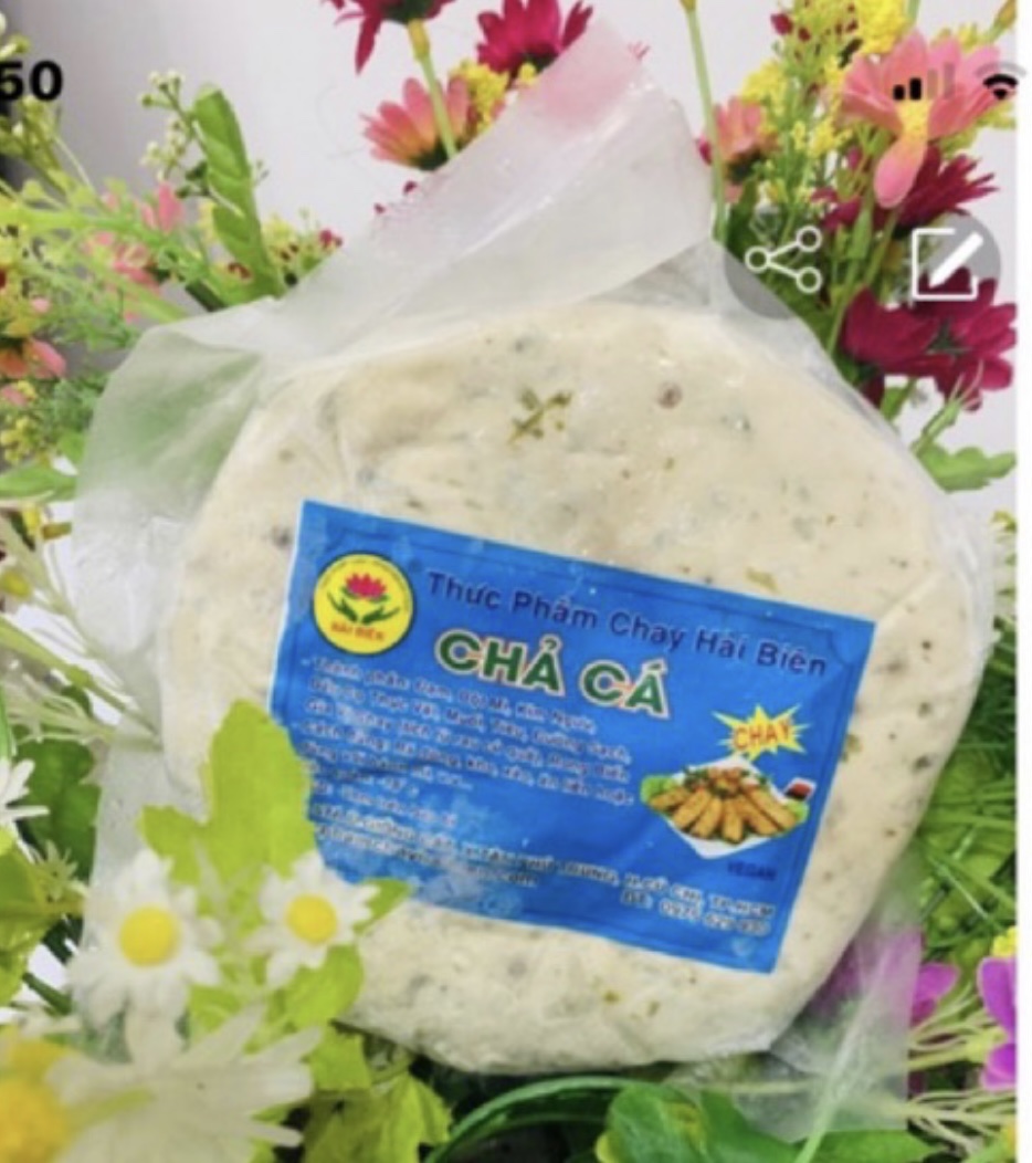 Chả cá thuần chay gói 500g /chay yền nguyễn
