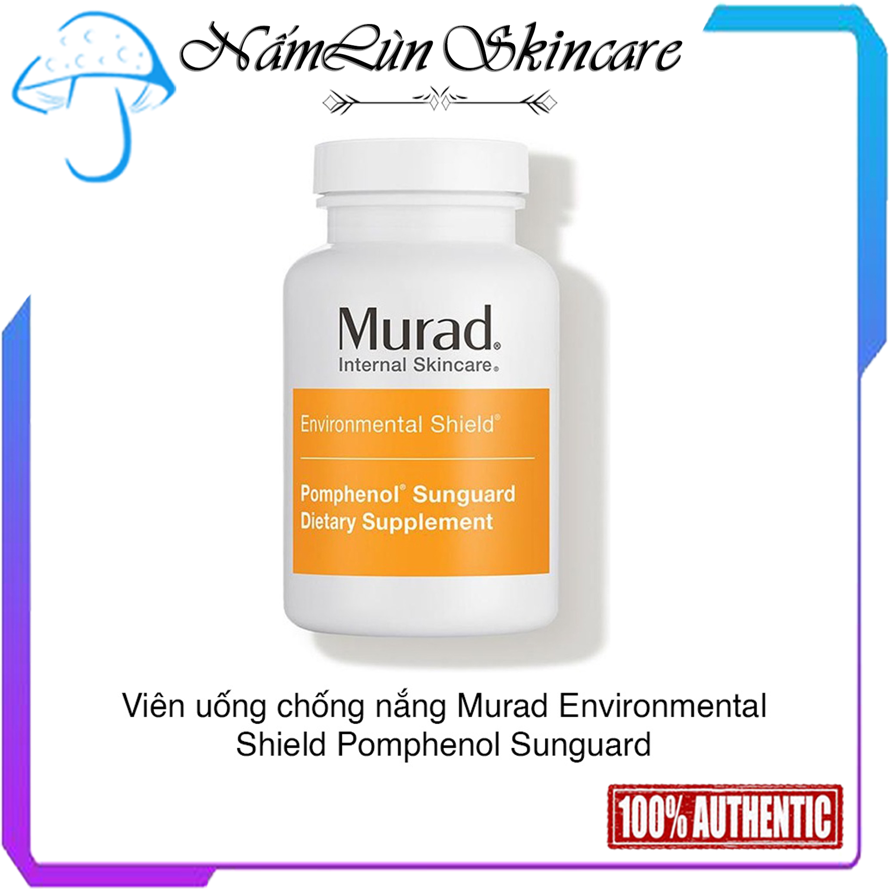 Viên uống chống nắng murad 60 viên
