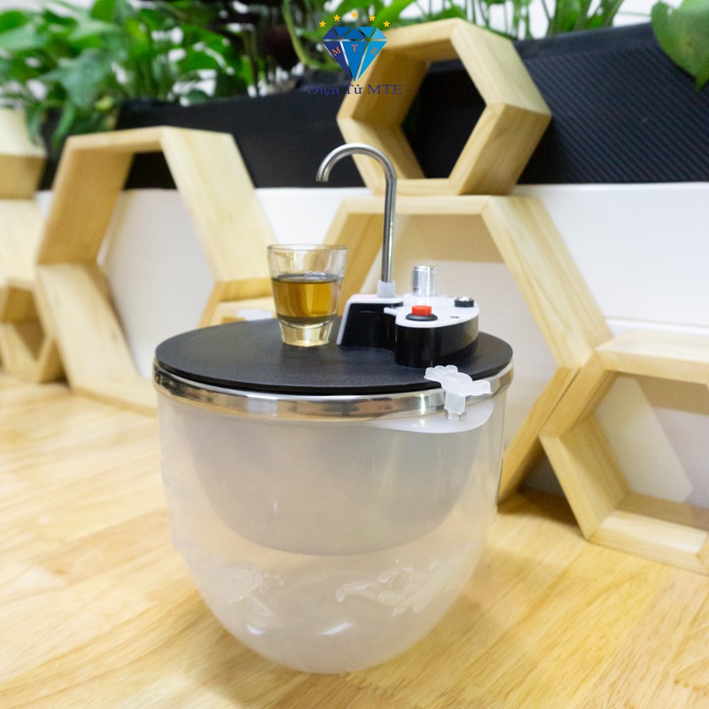 Máy rót rượu tự động mekazo cool - dụng cụ ướp lạnh rượu và rót rượu máy rót rượu cảm ứng tự động thông minh, bình rót rượu cảm ứng thông minh