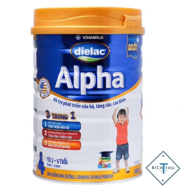 Dielac Alpha 4 hỗ trợ phát triển não bộ, tăng cân, cao khoẻ