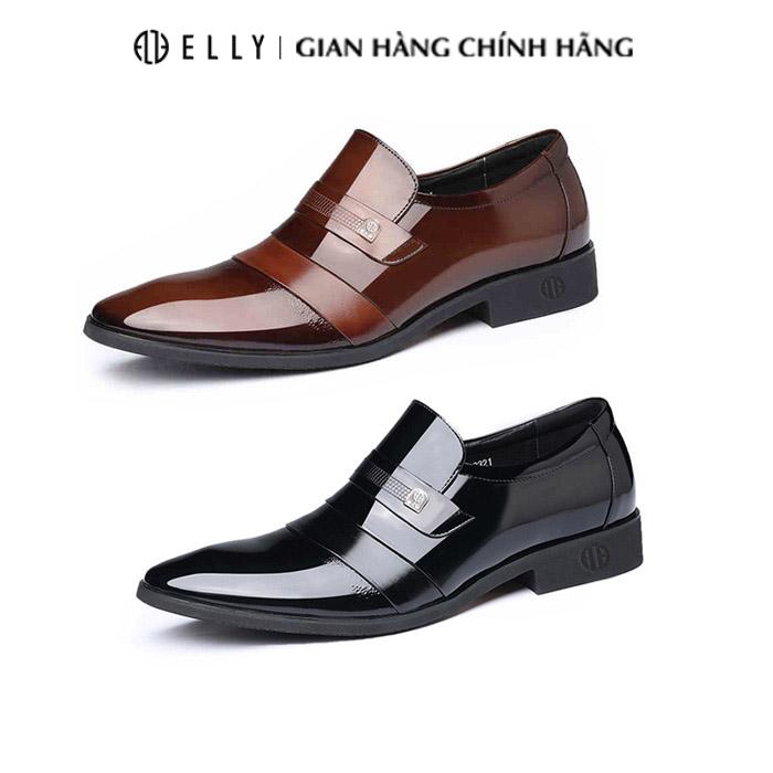 Giày nam da thật elly homme – egtm25