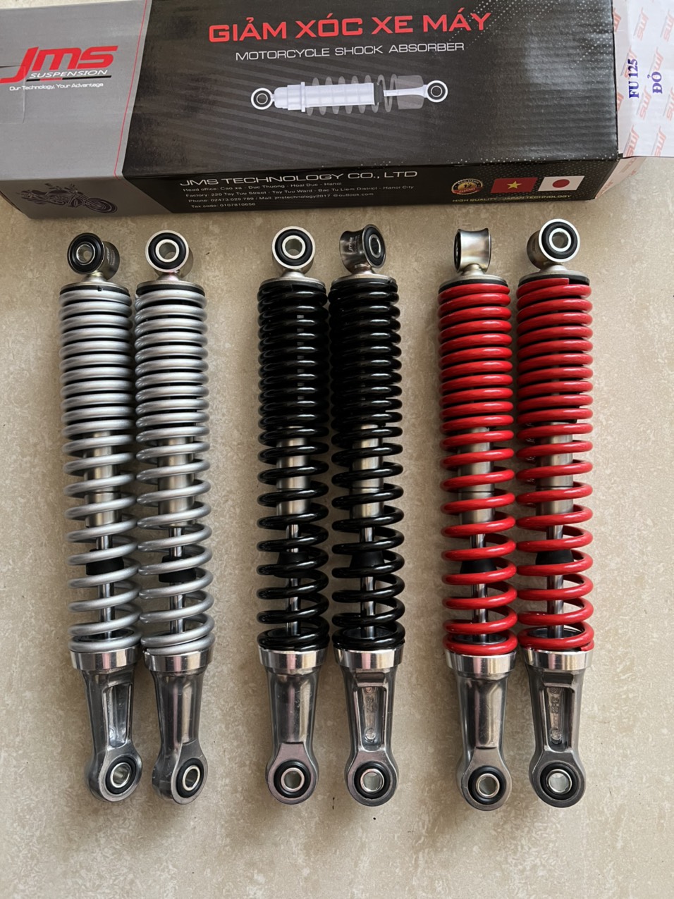 Bộ Phuộc nhún sau Future 125, Future 110 Giảm xóc sau Fu125, Fu110 chính hãng