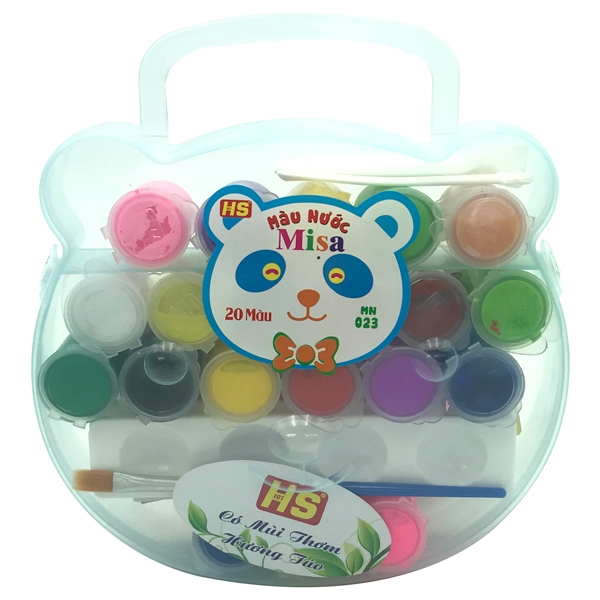 Màu nước 20 màu misa hs mn-023