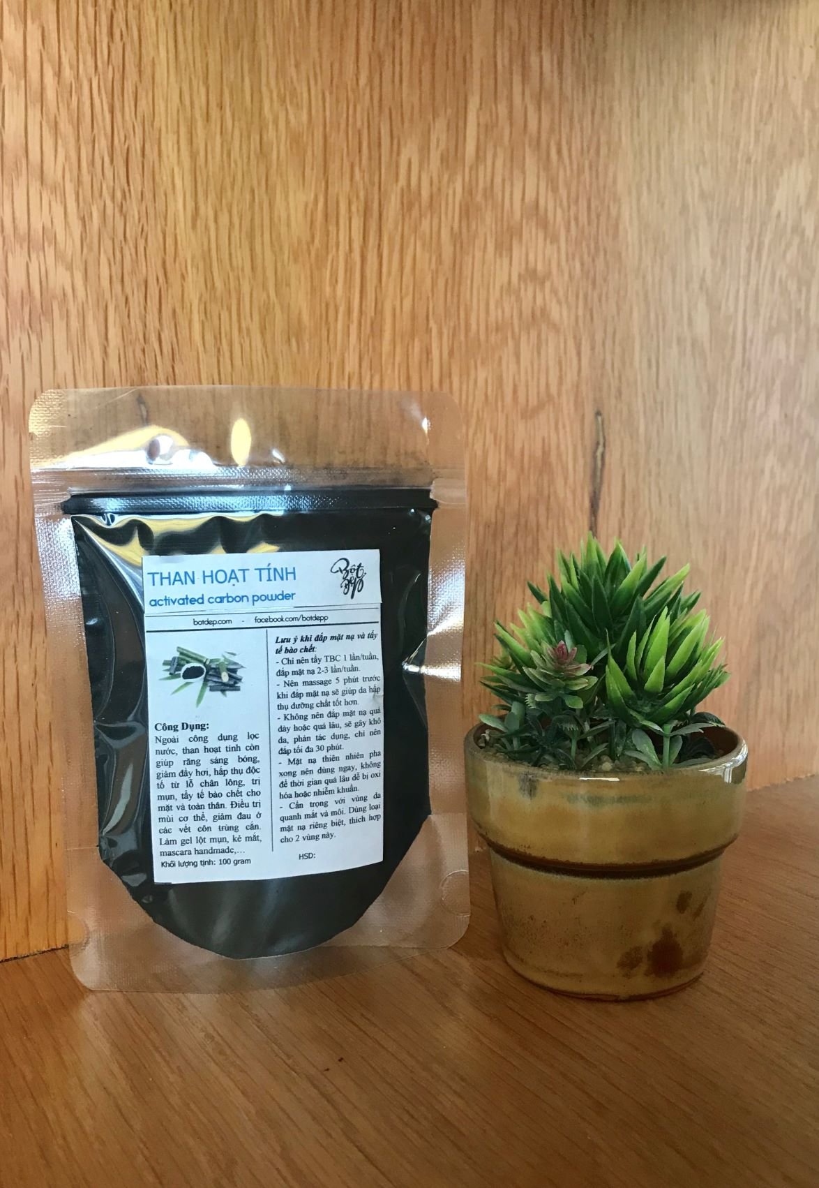Bột Than hoạt tính 50gr