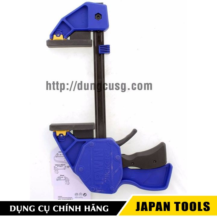 Kẹp nhanh 12"/300mm nắp trắng irwin 1964712 | japan tools