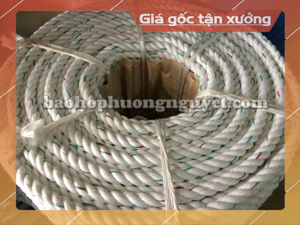 Dây thừng an toàn phi 14 (10m dây)