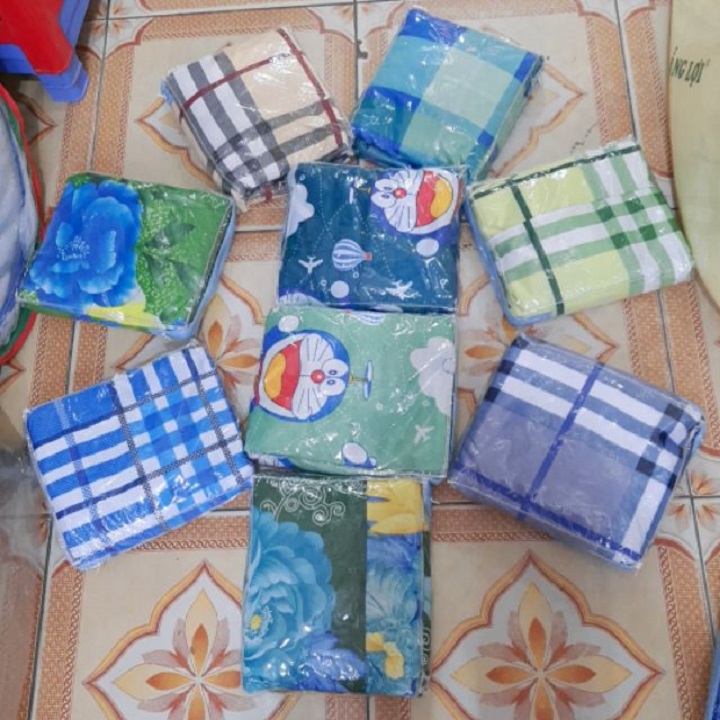 Ga thun hàn bọc nệm không khóa kéo, drap thun lẻ mát co dãn tốt bảo vệ nệm 10p, 15p