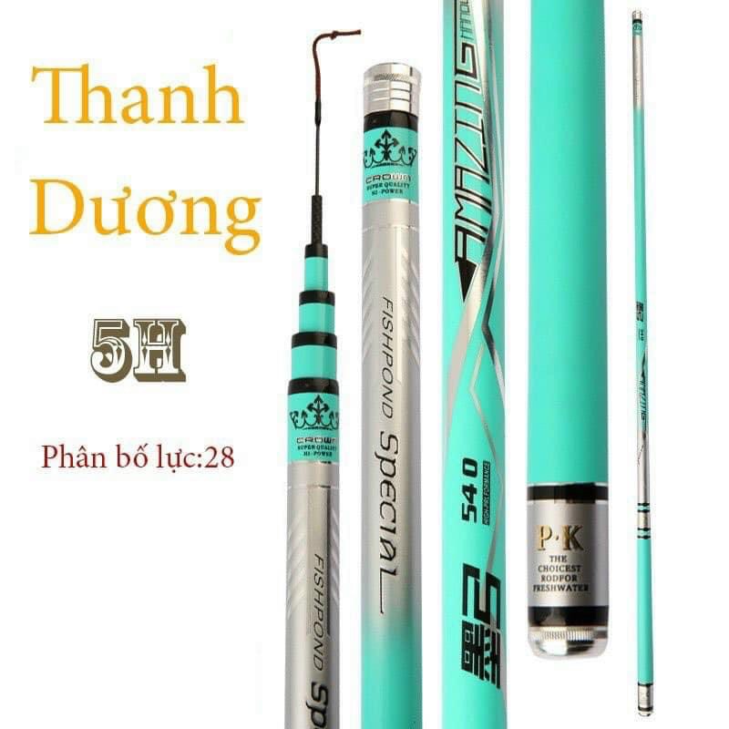 Cần câu tay 5h thanh dương 3m6-4m5-5m4-6m3-7m2