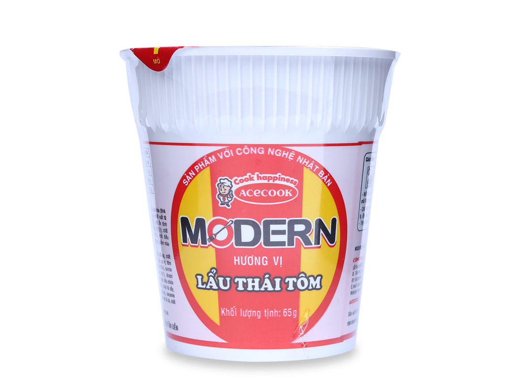 Mì Modern lẩu Thái tôm ly 65g