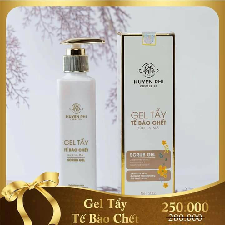 Gel tẩy tế bào chết Huyền Phi-Mỹ Phẩm Huyền Phi 8856 (khuyến mãi 30 khách đầu tiên) ,CAM KẾT HÀNG CHÍNH HÃNG 100%