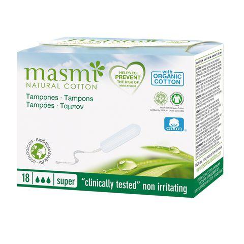 Tampon không cần đẩy 3 giọt hữu cơ Masmi
