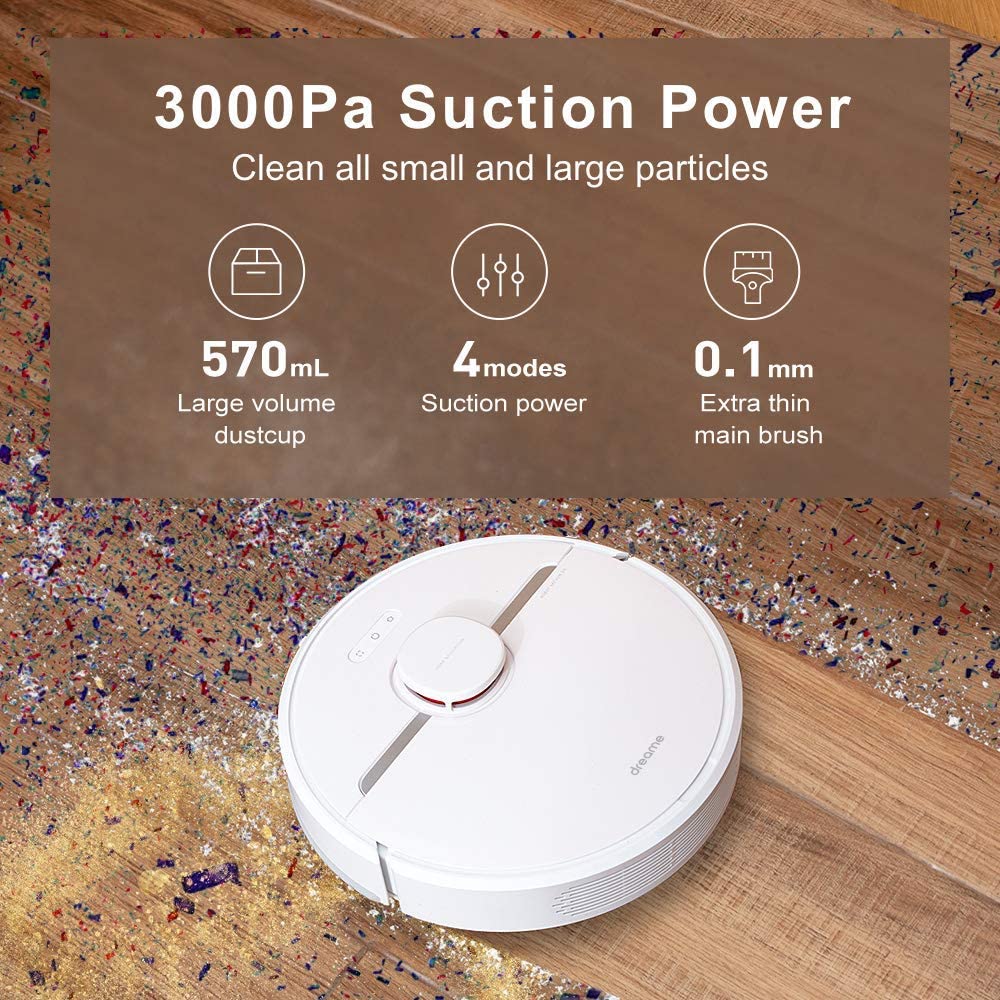 Robot hút bụi Xiaomi Dreame D9 Chính Hãng – Bản Quốc tế