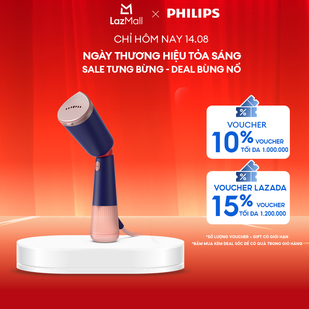 Bàn Ủi Hơi Nước Cầm Tay Philips STH5030/20 |1400W - Hàng Chính Hãng