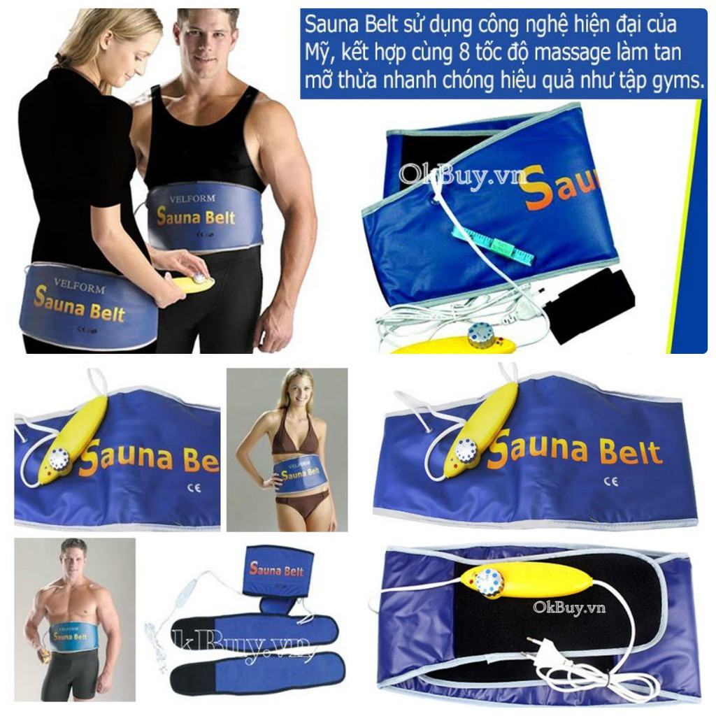 [HCM]Đai massage giảm mỡ bụngĐai hỗ trợ giảm eoĐai Quấn Nóng Giảm Mỡ Bụng Sauna Belt cao cấphoạt động nguyên lý nhiệt nóng tác động các lớp mỡ dưới da theo mồ hôi chuyển ra ngoài.