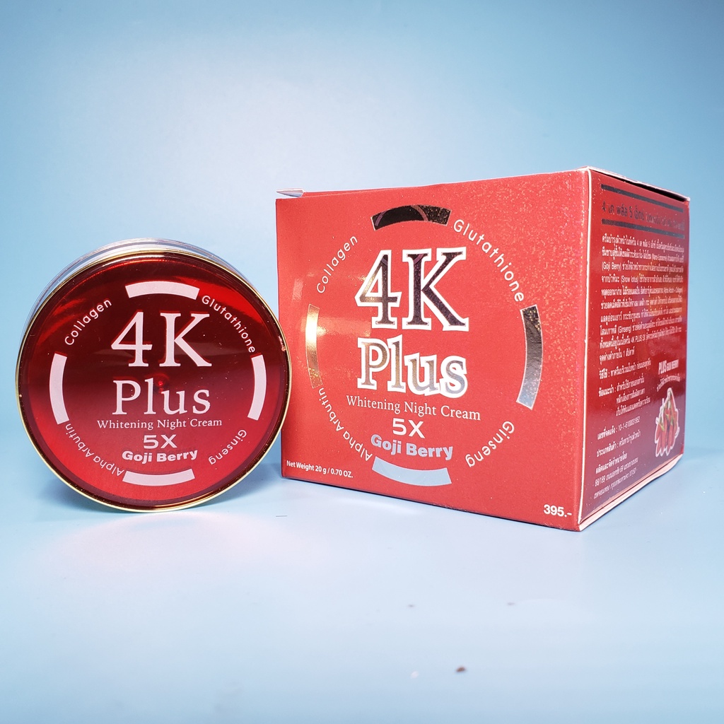 Kem 4K Plus đỏ ngăn ngừa, loại bỏ mụn