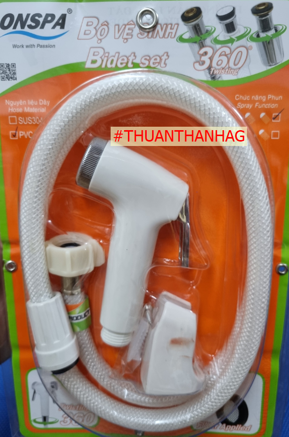 Vòi xịt Vệ sinh nhựa Onspa 138
