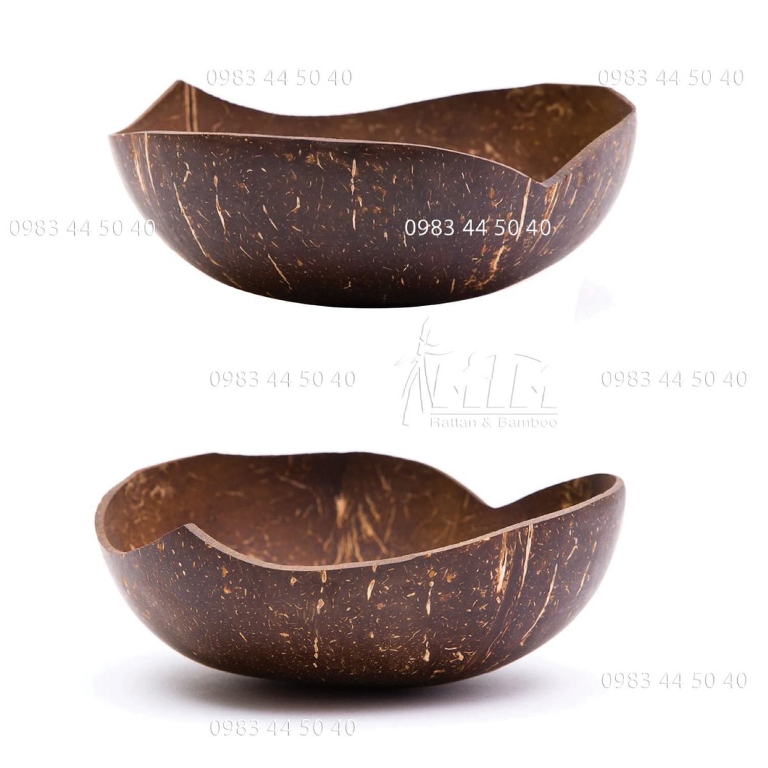 Bát dừa tim - dùng để ăn ngũ cốc, sallad, kem, chè, sinh tố trái cây.