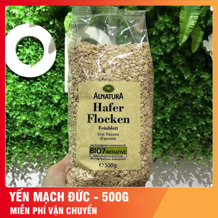 Yến Mạch Ăn Kiêng Hafer Flocken Nhập Khẩu 100% Đức