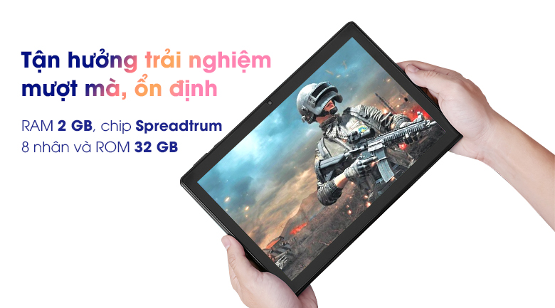 Máy tính bảng Masstel Tab 10 4G 2 sim pin 6000maH tặng kèm bao da mới nguyên seal - Hàng Chính Hãng