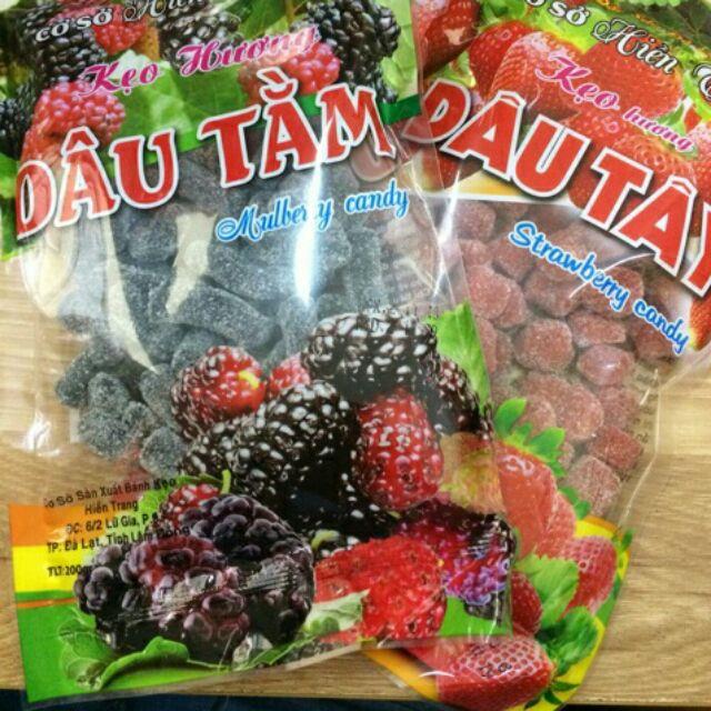 Mứt ô mai dâu tây dâu tằm 200g💖FREESHIP💖 Giảm 10K Khi Nhập [ MINH274 ] - đặc sản Đà Lạt