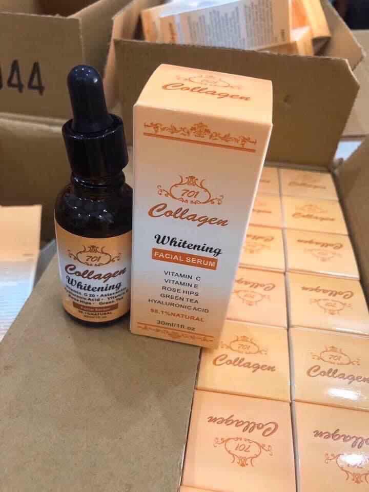 Serum collagen plus vit e dưỡng trắng căng da