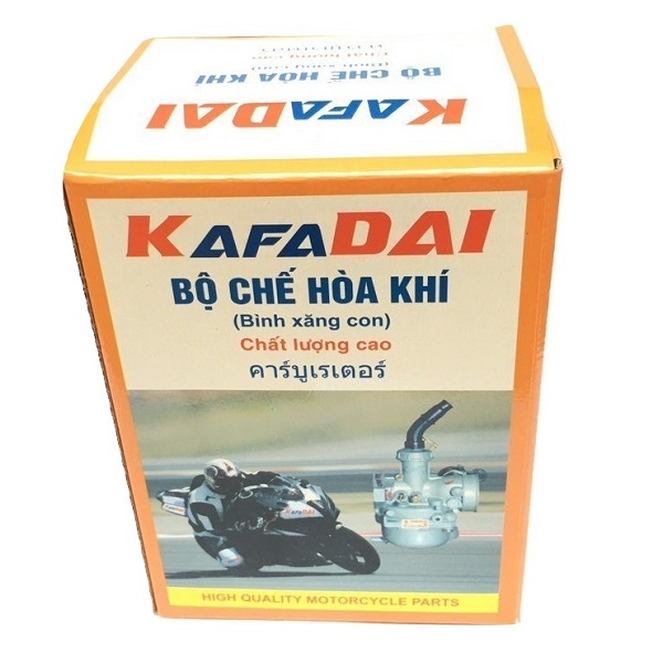 [Hoàn Tiền 10%] Bộ chế hòa khí KAFADAI THAILAND cho xe máy Dream/Wave 100cc (Bình xăng con) BH624 bền bỉ giá tốt tiết kiệm sử dụng hiệu quả chất lượng cực tốt