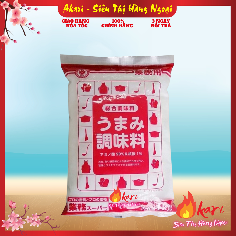 Mì chính Umami Kobe Bussan 1kg - hàng nội địa Nhật Bản