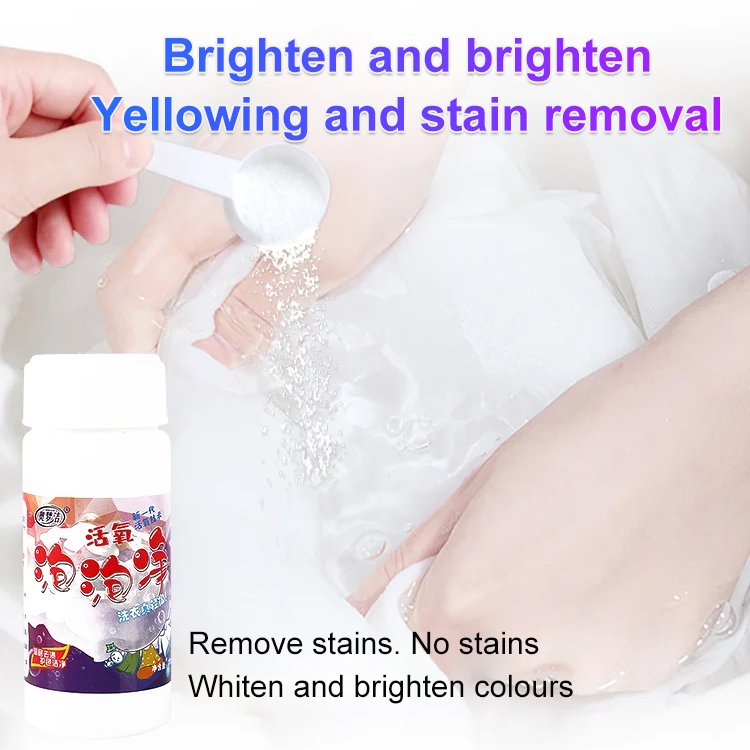 Clothes Cleaner Bleach Stain Remover Activated Oxygen Bubble Cleaner