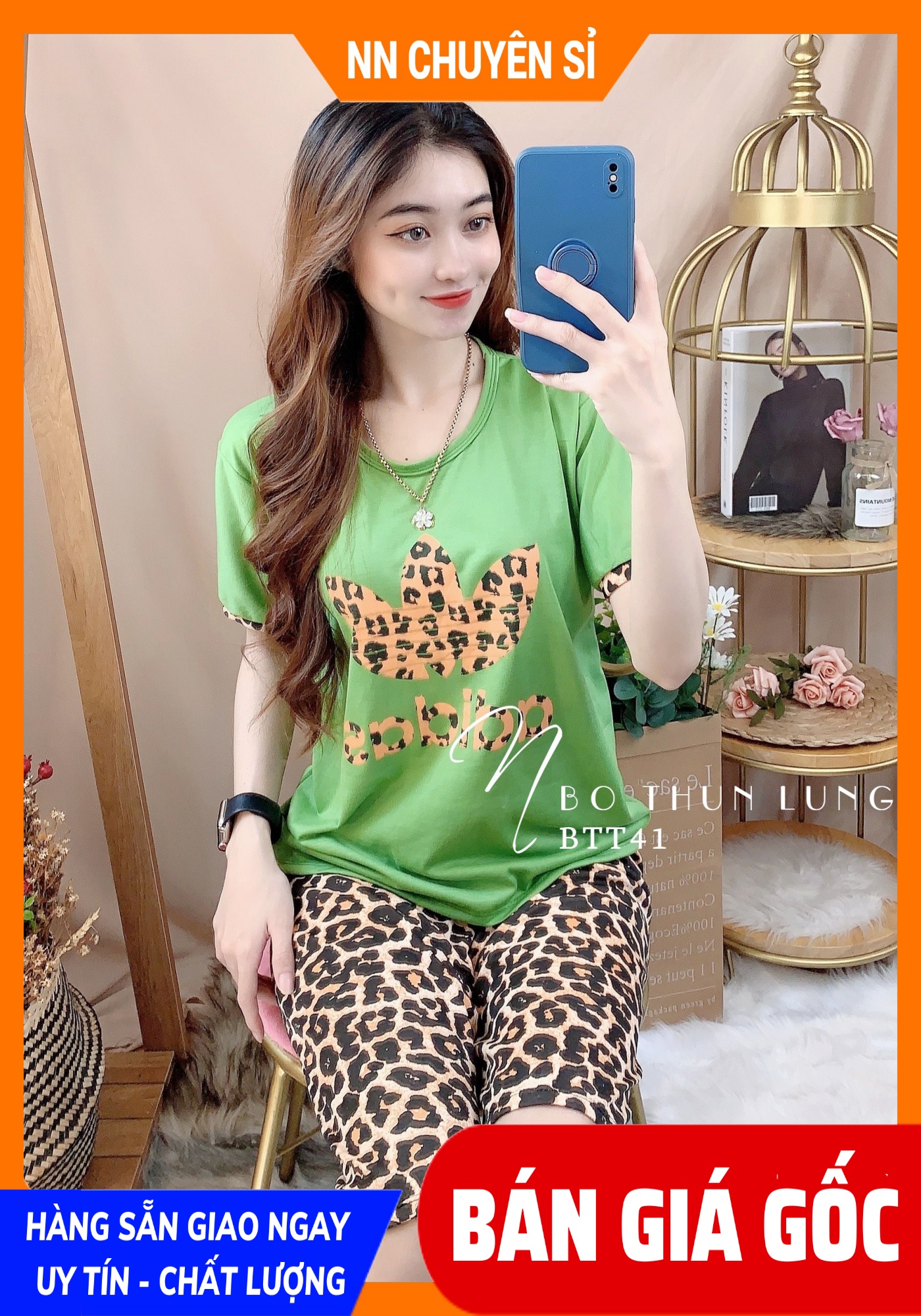 Đồ bộ thun lửng nữ 🎗ảnh thật🎗 bộ thun lửng loang màu 🎗 bộ lửng l.v btt41 🎗 đồ bộ in in hình xinh