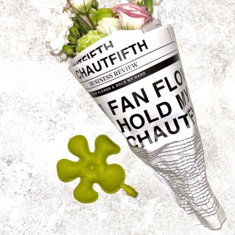 Charm Phụ kiện Hoa cánh quạt màu Xanh bơ - CHAUTFIFTH