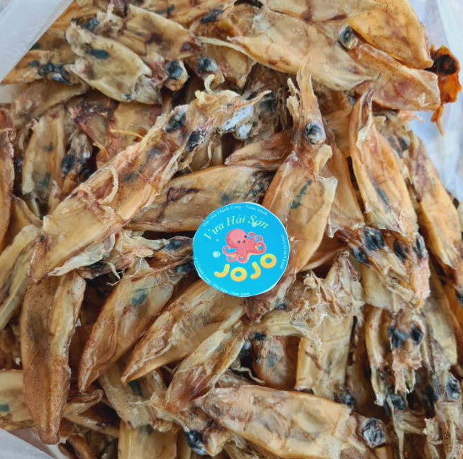 1Kg Khô Mực Chuối - Khô Mới Thơm Rim, Chiên, Nấu Súp Ngon Bổ Rẻ - Đặc Sản Thịnh Long JoJo Seafood