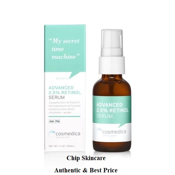 Serum chống lão hóa Cosmedica Advanced 2.5% Retinol 30ml Mỹ Chip Skincare