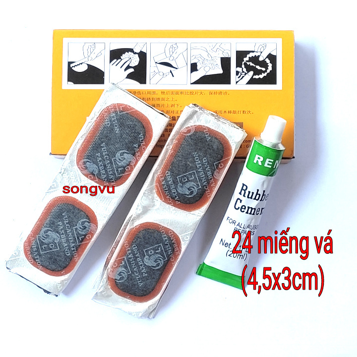 Miếng vá săm xe đạp, xe máy