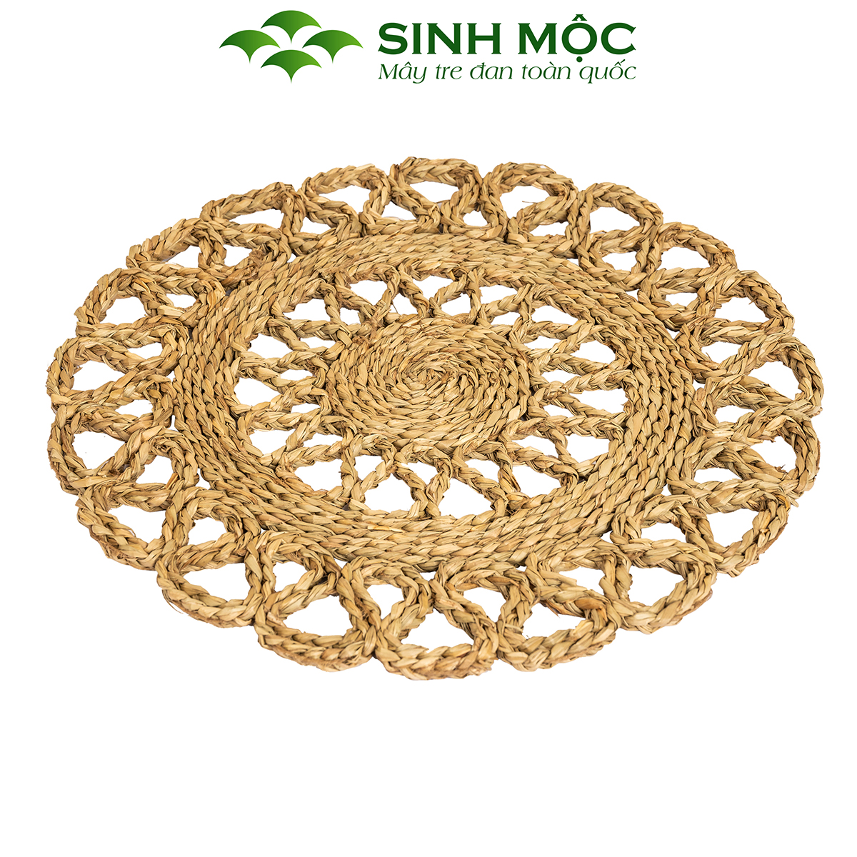 Miếng lót cói, tấm lót bàn ăn, miếng lót nồi, miếng lót decor, decor chụp ảnh sản phẩm - M2019