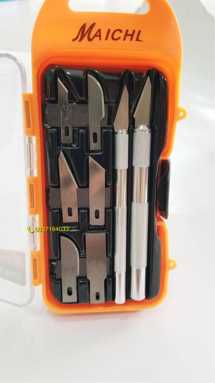 Bộ dao trổ điêu khắc 8 chi tiết maichl