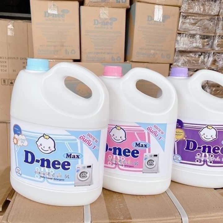 Nước giặt Dnee xã lỗ 1 thùng 4 can