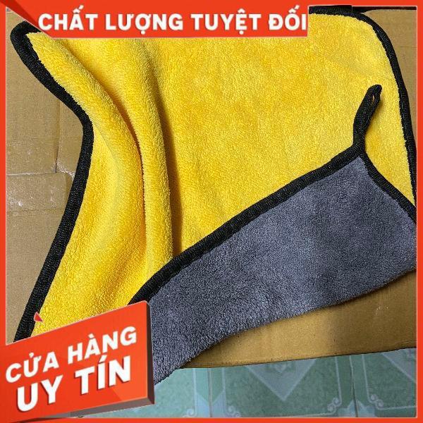 Khăn lau xe chất liệu 3M hàng tốt 2 lớp, Khăn lau microfiber chuyên dụng dành cho ô tô và xe máy..
