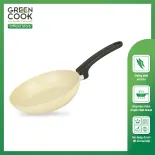 Chảo Vân Đá Đáy Từ Green Cook GCP224-20IH - Sử Dụng Được Bếp Từ - Chính Hãng Green Cook
