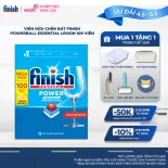 Viên Rửa Chén Bát Finish Powerball Essential Lemon 100 Viên
