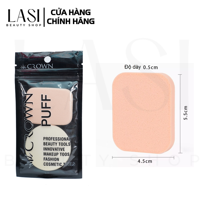 Mút trang điểm☀️CHUẨN USA☀️Bông mút Crown puff | Bông mút đa năng đánh phấn tẩy trang