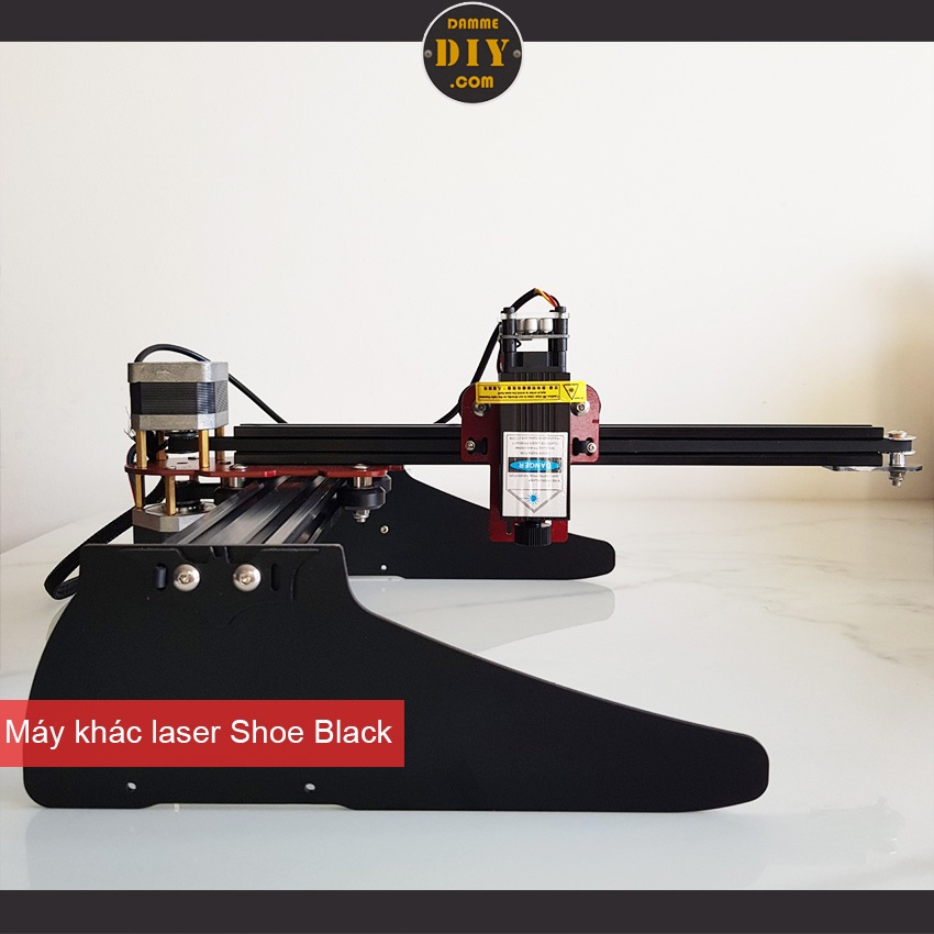 Khung máy khắc Laser cnc máy vẽ cnc Shoe Black