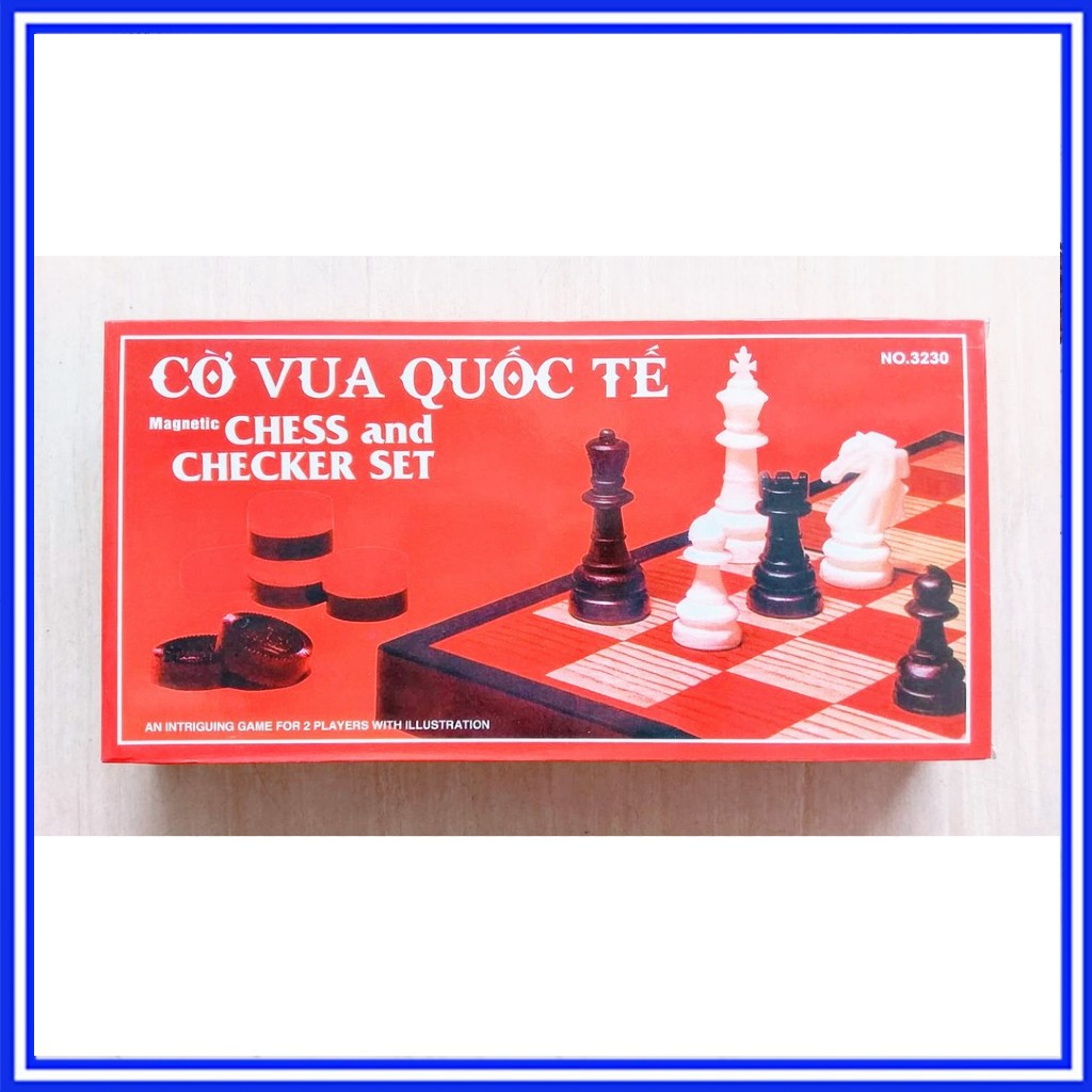 Bộ trò chơi cờ vua nam châm to