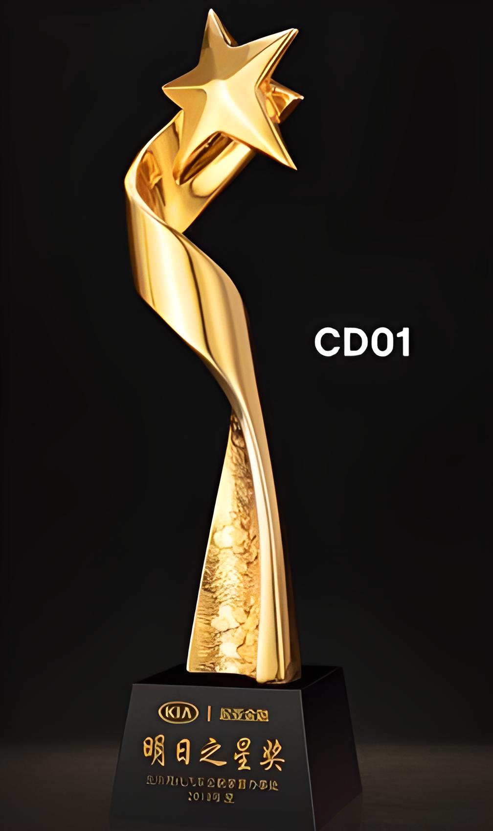 Cúp lưu niệm, cúp vinh danh chất liệu đá tinh xảo