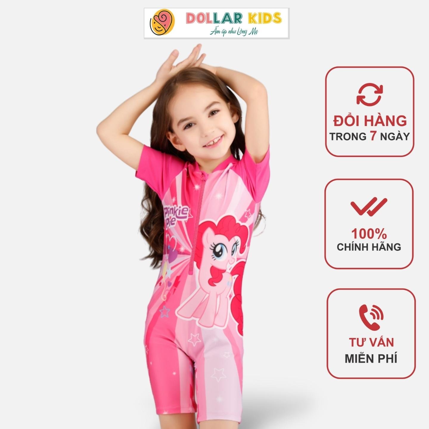 Đồ bơi liền thân cho bé gái từ 10kg đến size đại