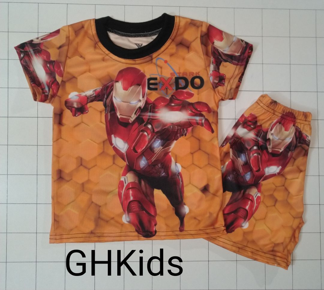 [HCMC] sharp 3D print T-rex dinosaur pattern cool outfit for baby! - 8