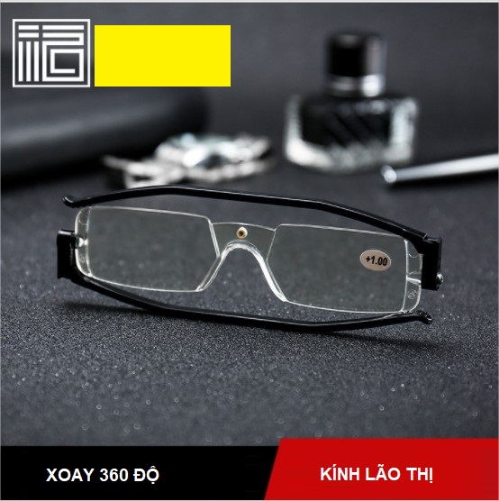 Kính lão thị viễn thị xoay 360 độ cực tiện lợi hàng cao cấp siêu tiện ích chất lượng