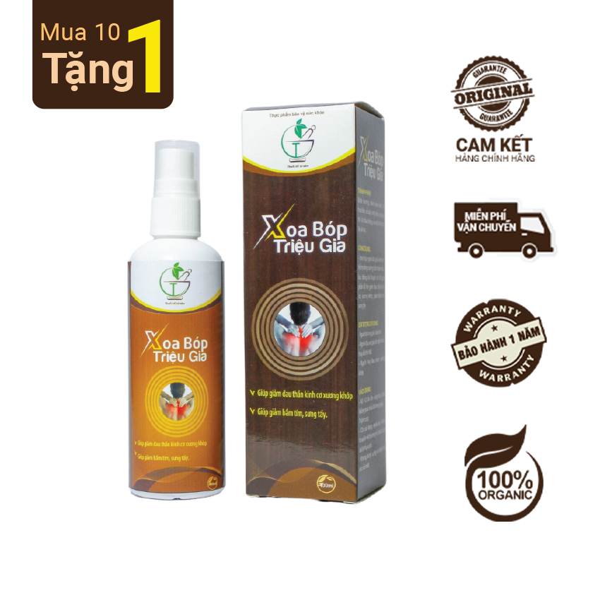 Giúp giảm đau thần kinh cơ xương khớp, giảm bầm tím, sưng tấy